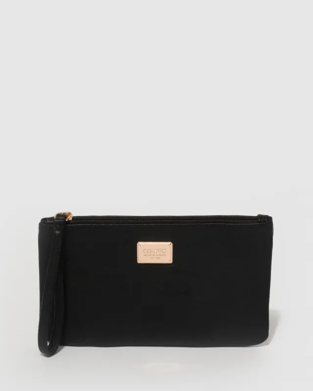Black Brook Wristlet Purse sold by Collete Hayman
