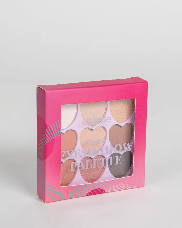 Multi Colour Love Heart Eye Shadow Palette sold by Collete Hayman