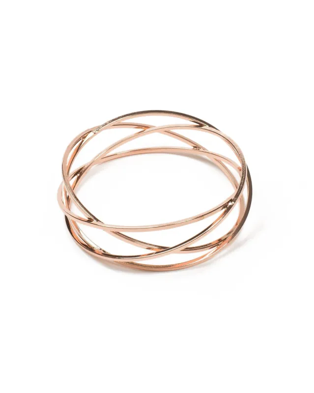 Metal Crossover Bangle sold by Collete Hayman