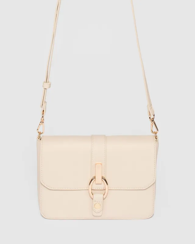 Ivory Elissa Crossbody Bag sold by Collete Hayman