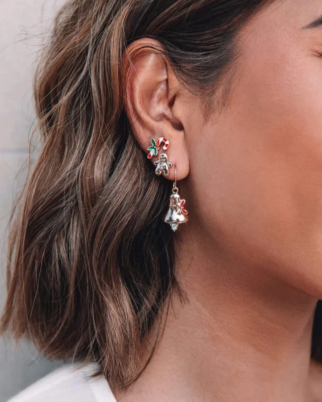 Diamante Bell Drop Earrings sold by Collete Hayman
