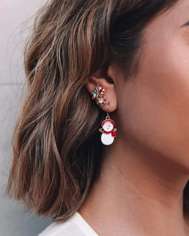 Snowman Drop Earrings sold by Collete Hayman