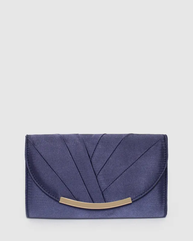 Wendy Blue Clutch Bag sold by Collete Hayman