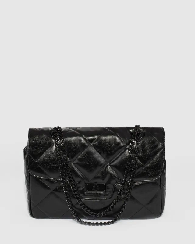 Black Gina Crossbody Bag sold by Collete Hayman