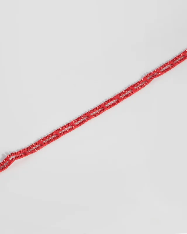 Red Crystal Statement Choker sold by Collete Hayman