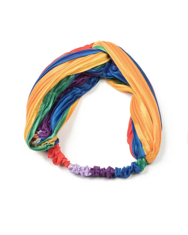 Multi Colour Rainbow Headband sold by Collete Hayman