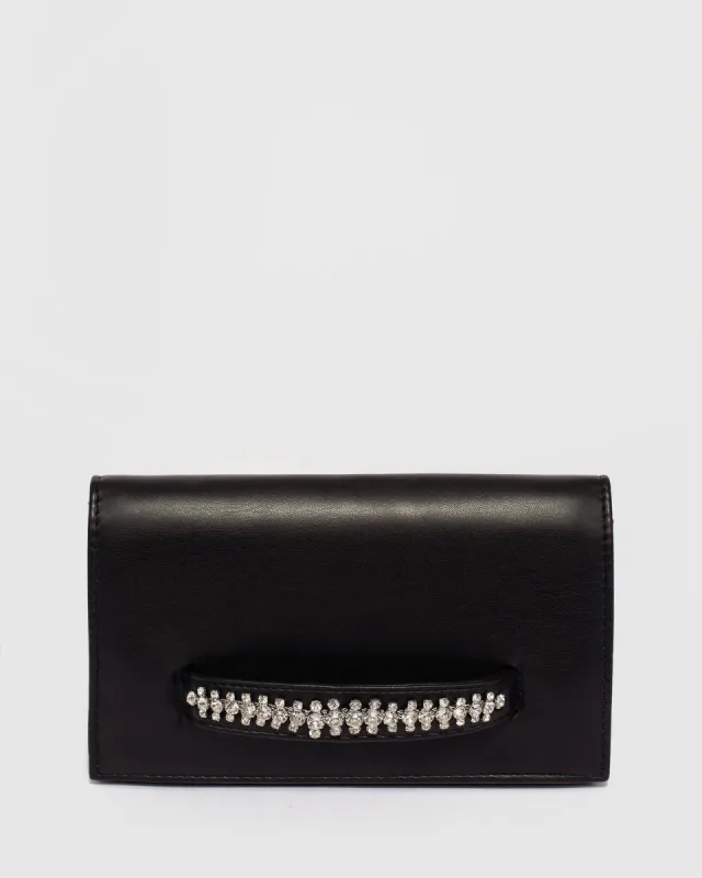 Black Lucy Clutch Bag sold by Collete Hayman
