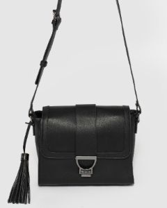Black Dianna Cross Body Bag sold by Collete Hayman