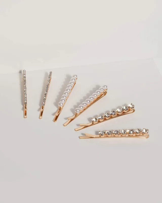 Pearl Multi Slide Hair Pack sold by Collete Hayman