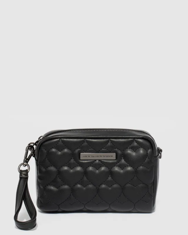 Black Suri Heart Crossbody Bag sold by Collete Hayman
