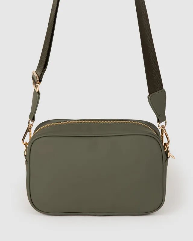 Khaki Darcy Crossbody Bag sold by Collete Hayman