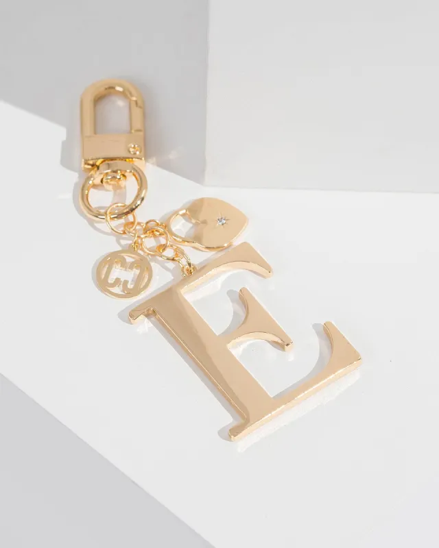 E - Initial Bag Charm Locket sold by Collete Hayman