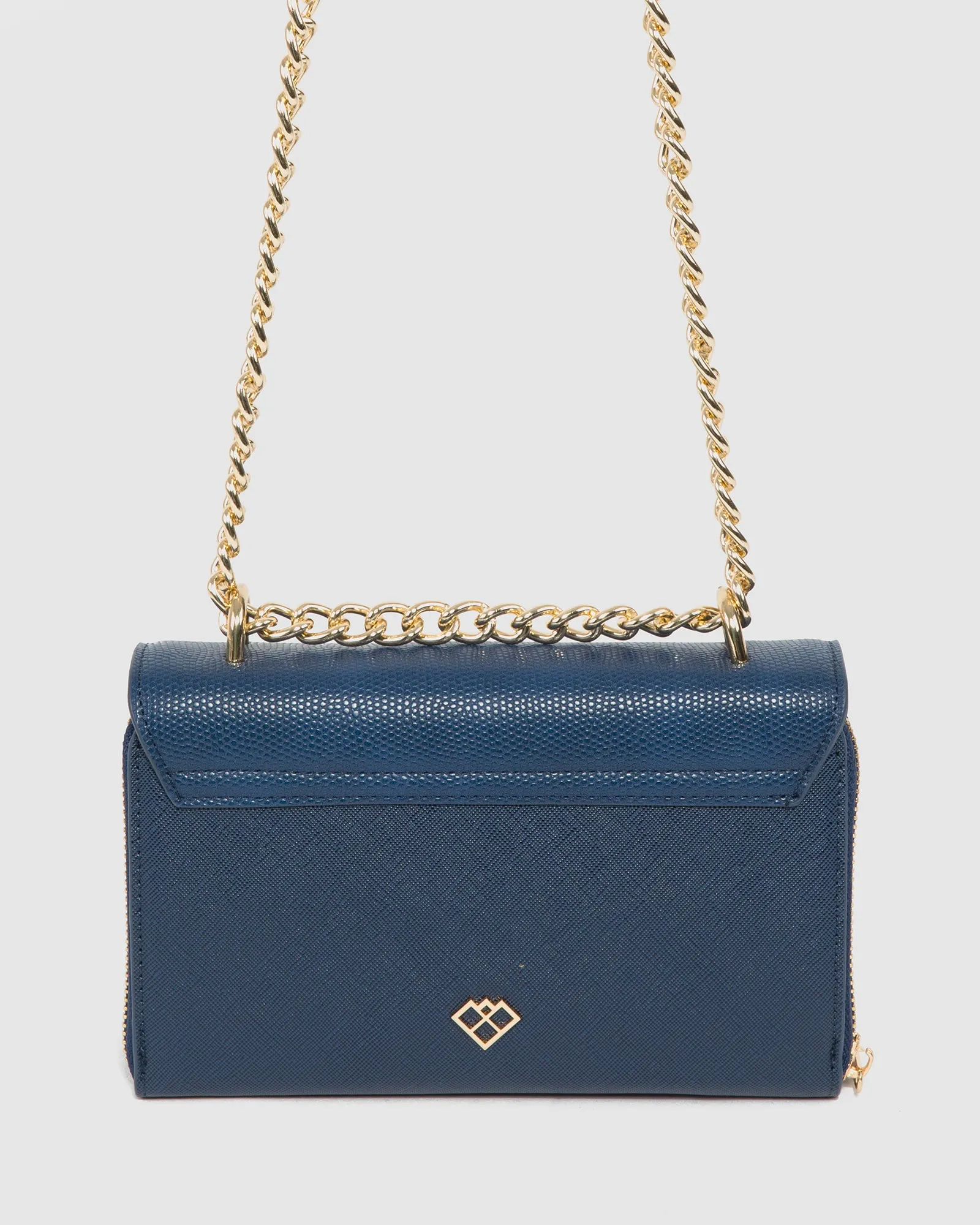 Navy Harper Chain Crossbody Bag sold by Collete Hayman product image thumbnail 5