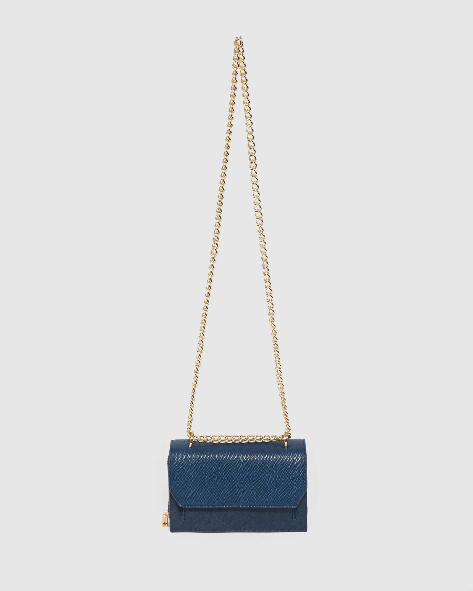 Navy Harper Chain Crossbody Bag sold by Collete Hayman product image thumbnail 3