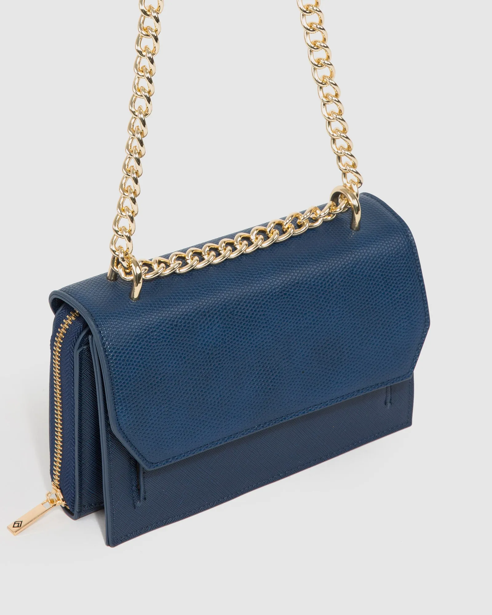 Navy Harper Chain Crossbody Bag sold by Collete Hayman product image thumbnail 2