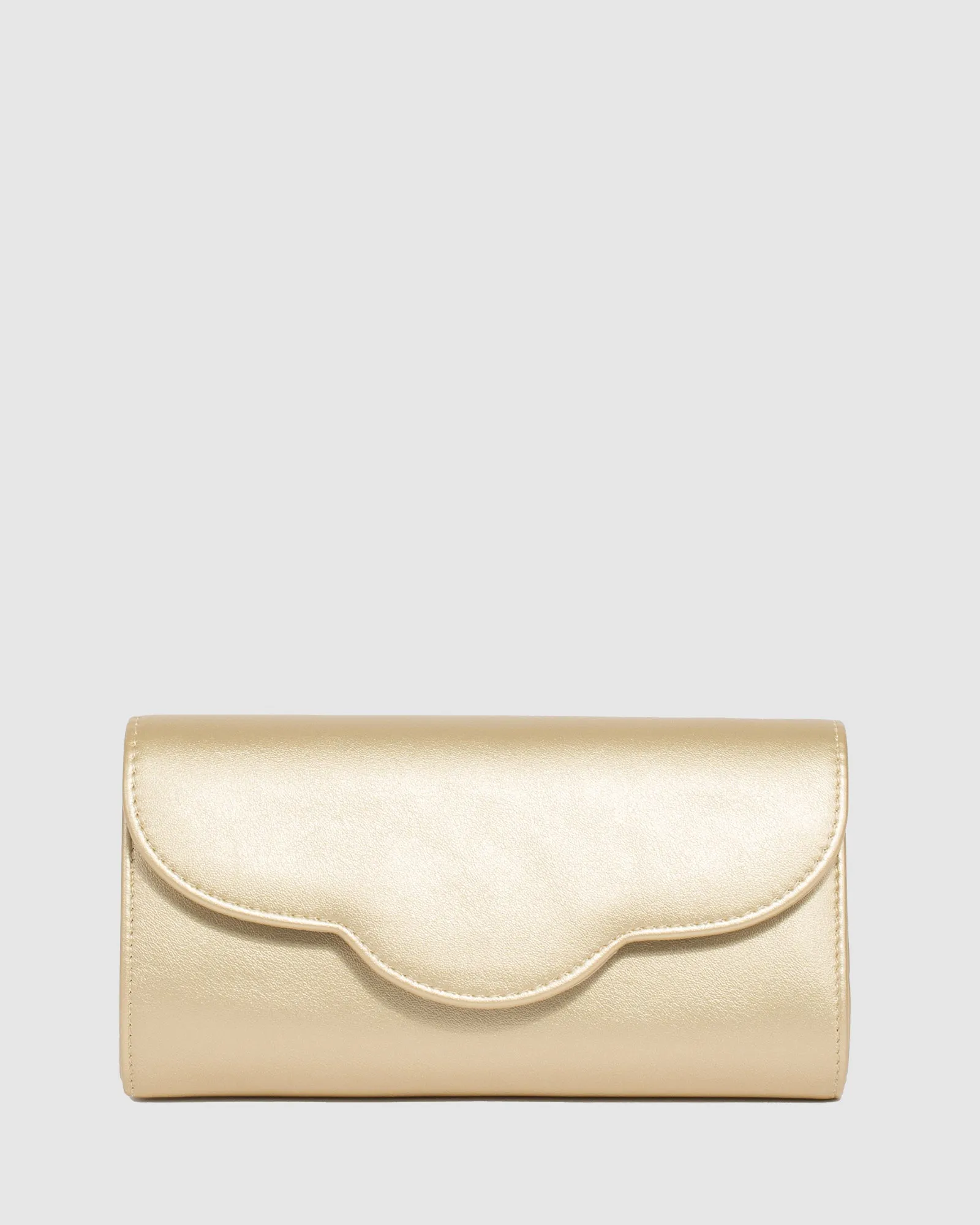 Gold Verna Clutch Bag sold by Collete Hayman