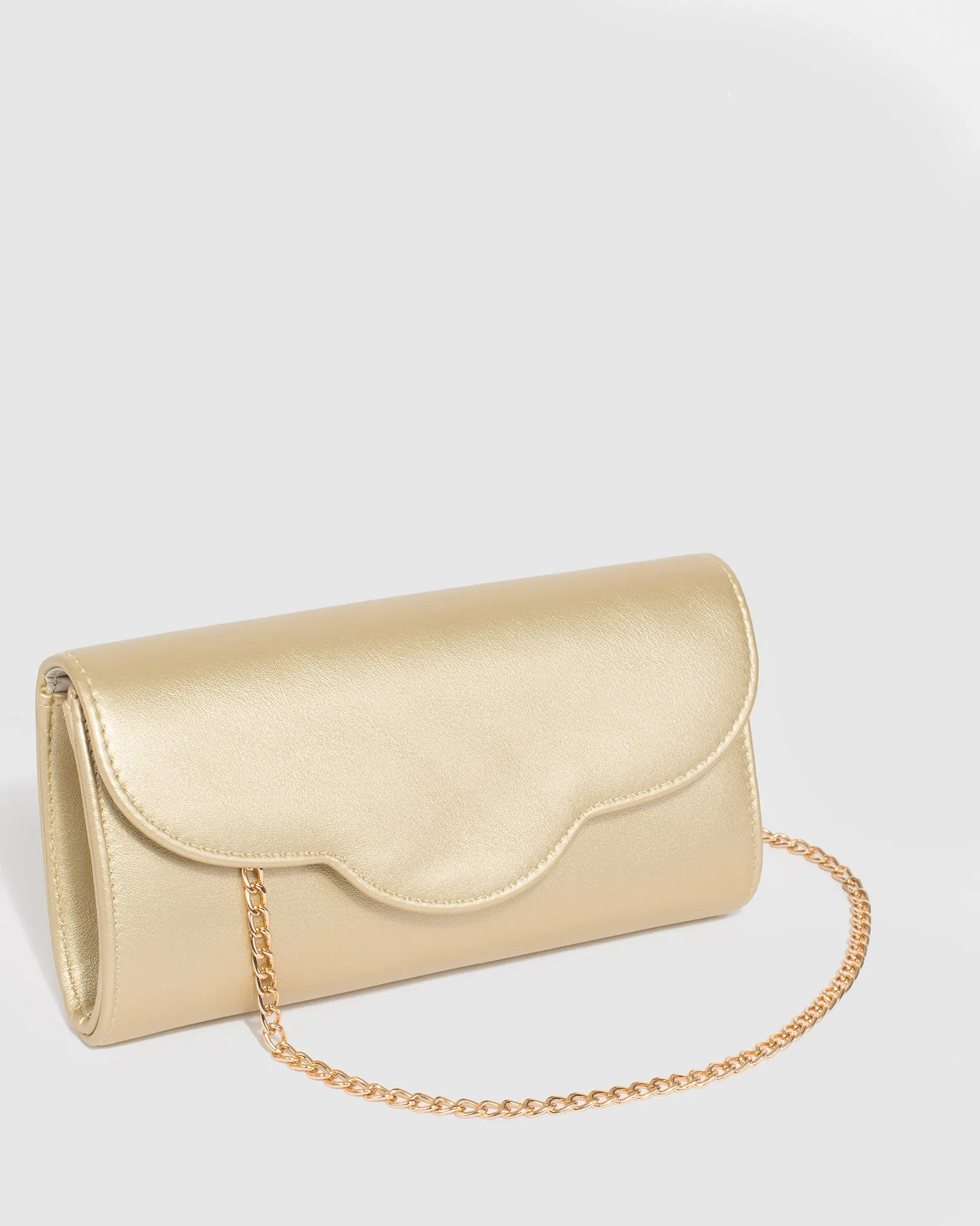 Gold Verna Clutch Bag sold by Collete Hayman product image thumbnail 3