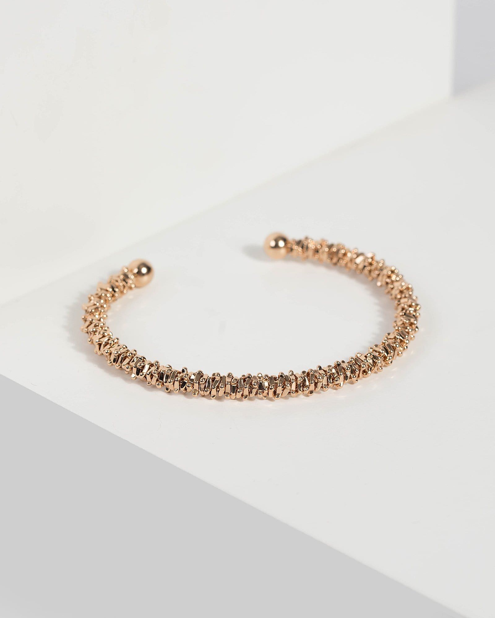 Gold Textured Wrist Bracelet sold by Collete Hayman
