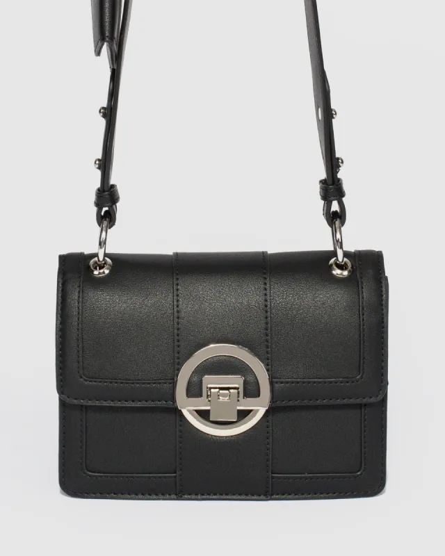 Black Sierra Pouch Crossbody Bag sold by Collete Hayman