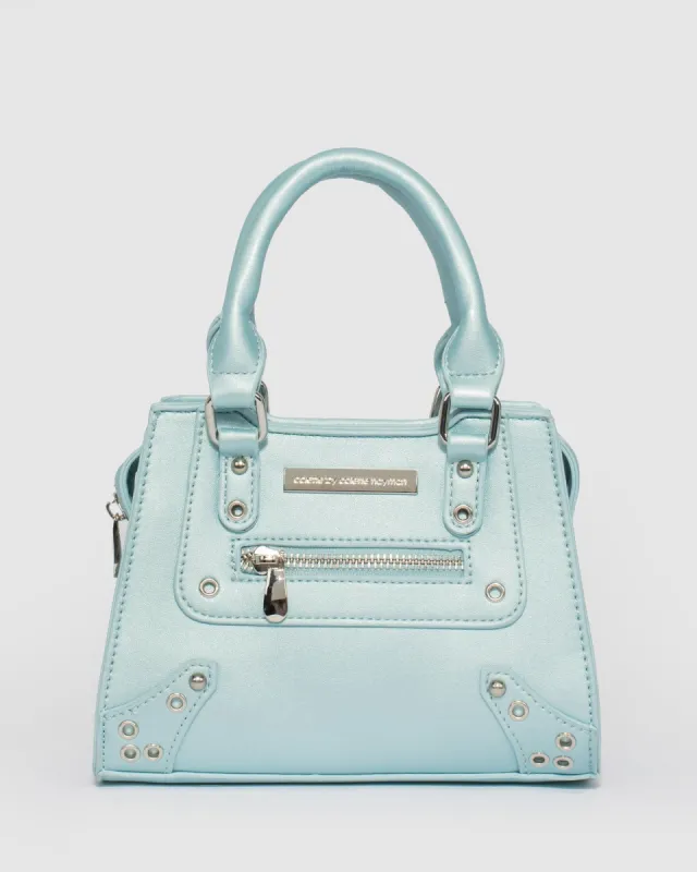 Blue Jahzara Mini Tote Bag sold by Collete Hayman