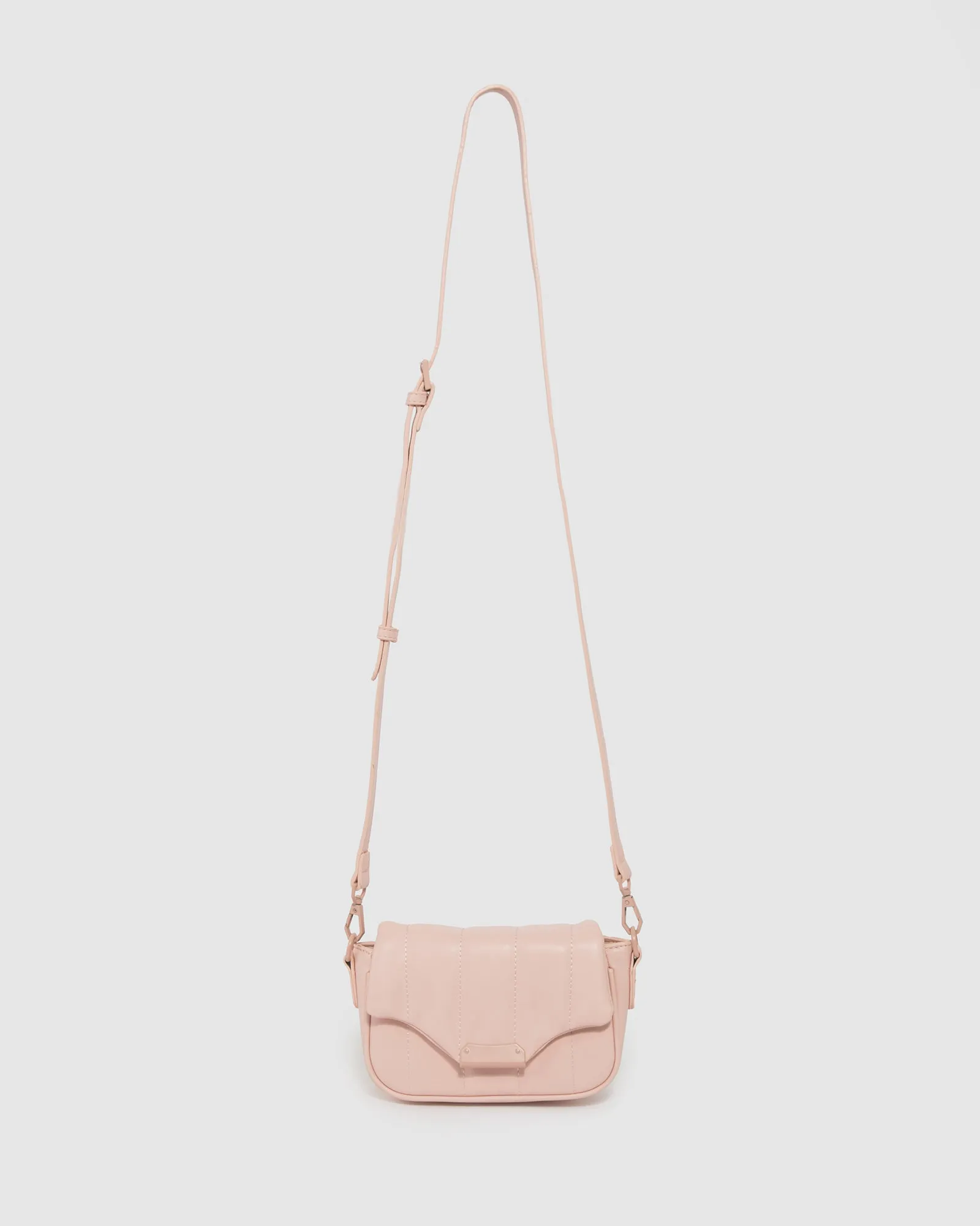 Pink Luna Quilt Crossbody Bag sold by Collete Hayman product image thumbnail 3