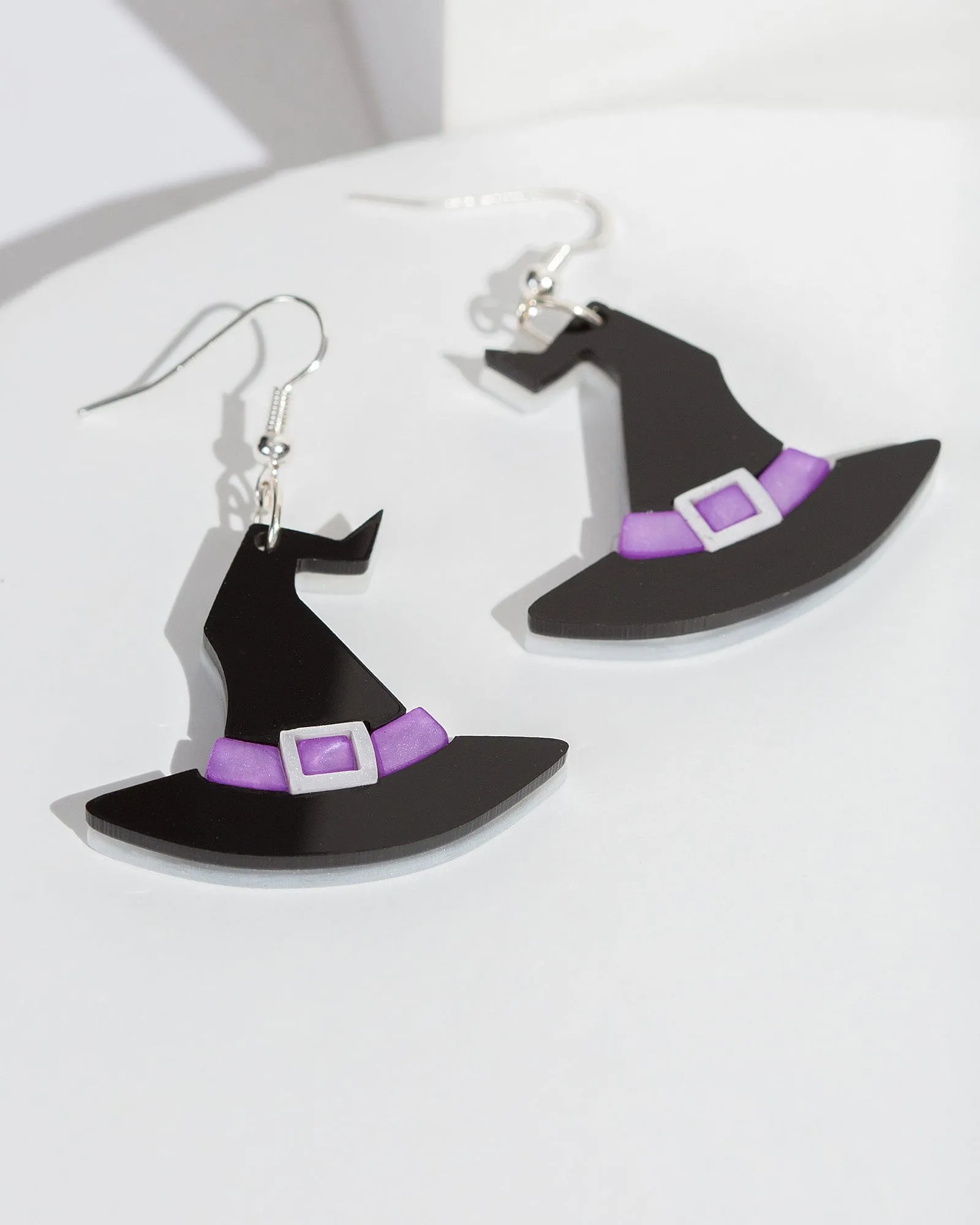 Black Witch Hat Earrings sold by Collete Hayman