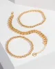 Gold Multi Pack Round And Linked Bracelet sold by Collete Hayman