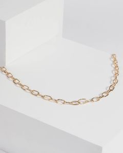 Gold Large Chain Necklace sold by Collete Hayman
