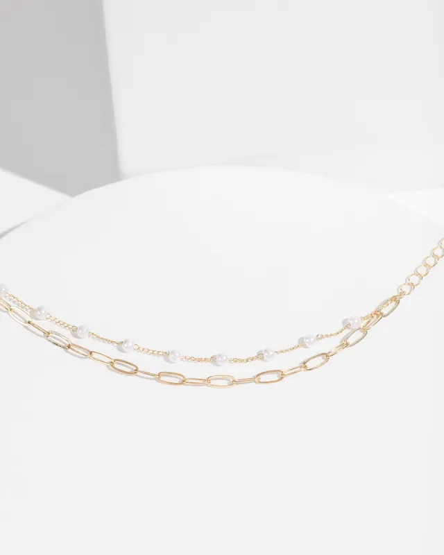 White Pearl Layered Bracelet Pack sold by Collete Hayman