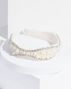Pearl And Crystal Heaband sold by Collete Hayman