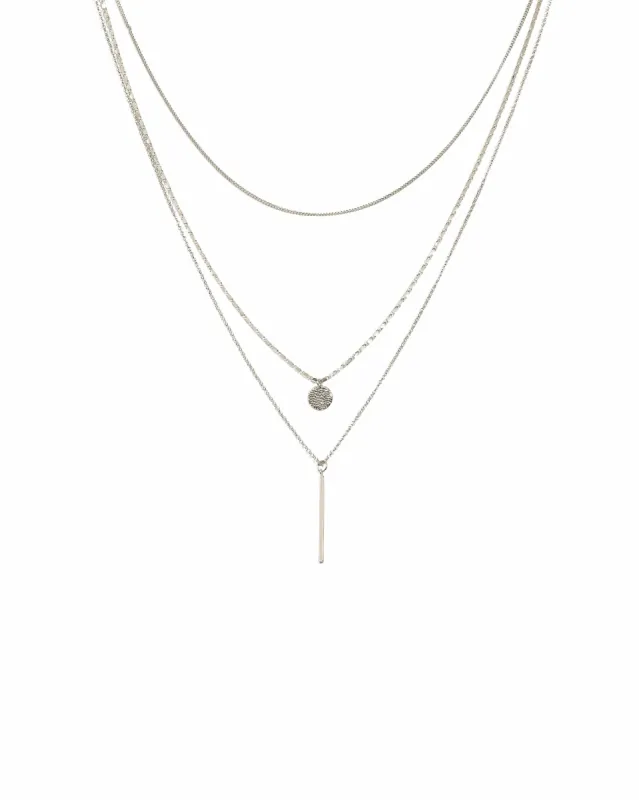 Silver Tone Charm Choker Necklace sold by Collete Hayman