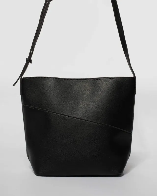 Black Selena Pouch Crossbody Bag sold by Collete Hayman