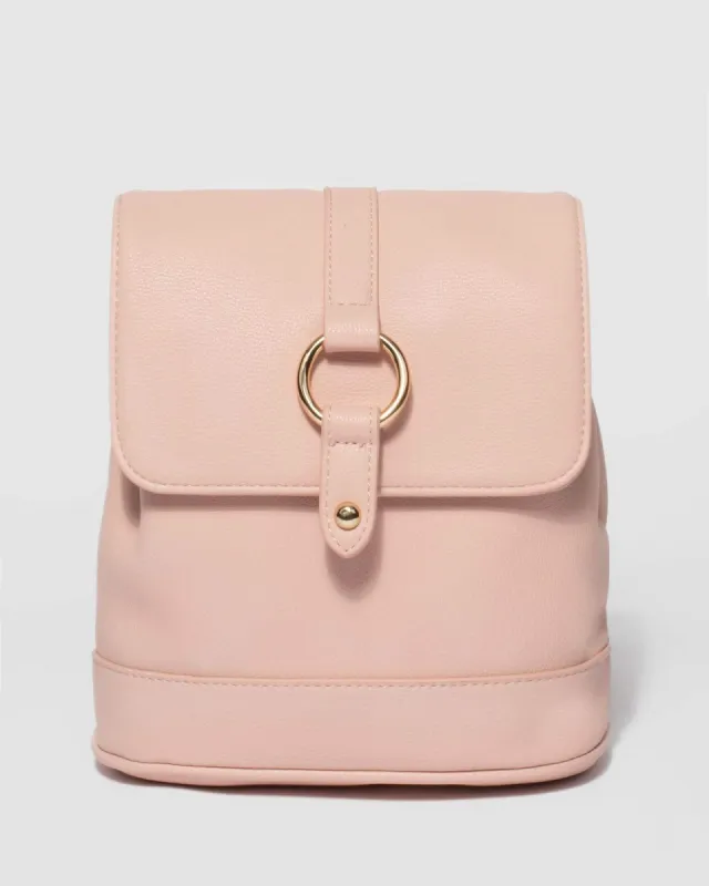 Pink Britt Small Backpack sold by Collete Hayman