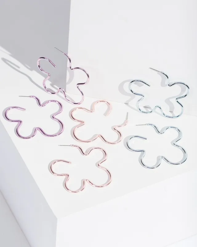 Multi Colour Wiggly Hoop Earring Pack sold by Collete Hayman