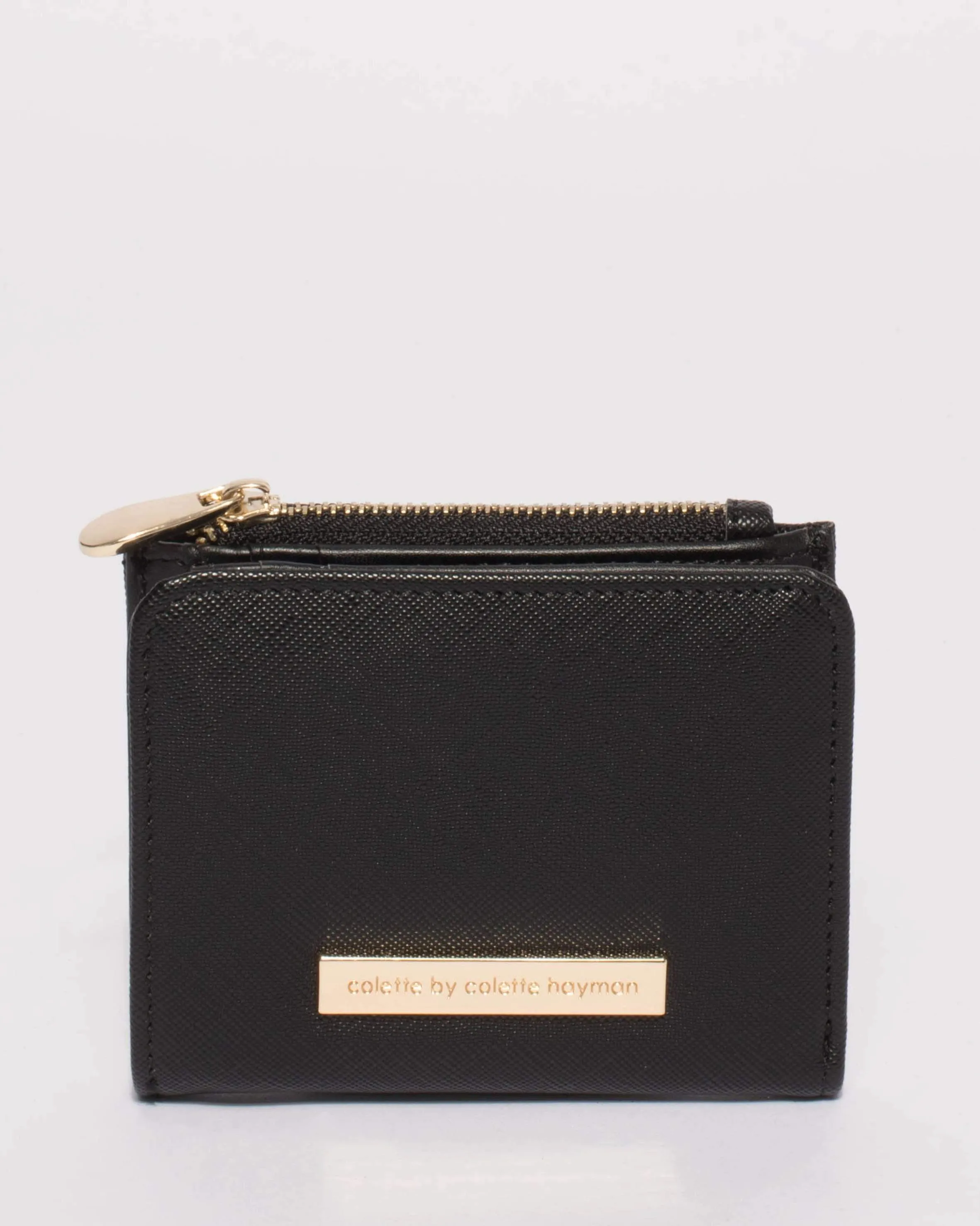Black And Gold Han Mini Wallet sold by Collete Hayman