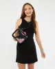 Black Nia Zip Crossbody Bag sold by Collete Hayman
