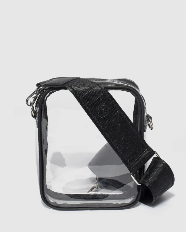Black Nia Zip Crossbody Bag sold by Collete Hayman
