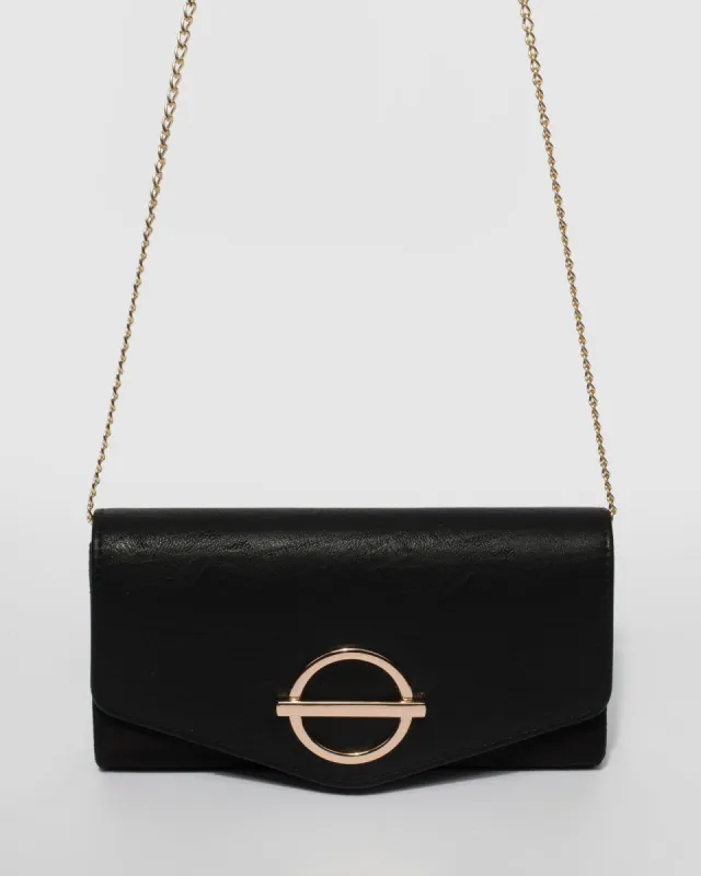 Black Acacia Clutch Bag sold by Collete Hayman