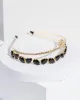 Black Crystal Teardrop Headband sold by Collete Hayman