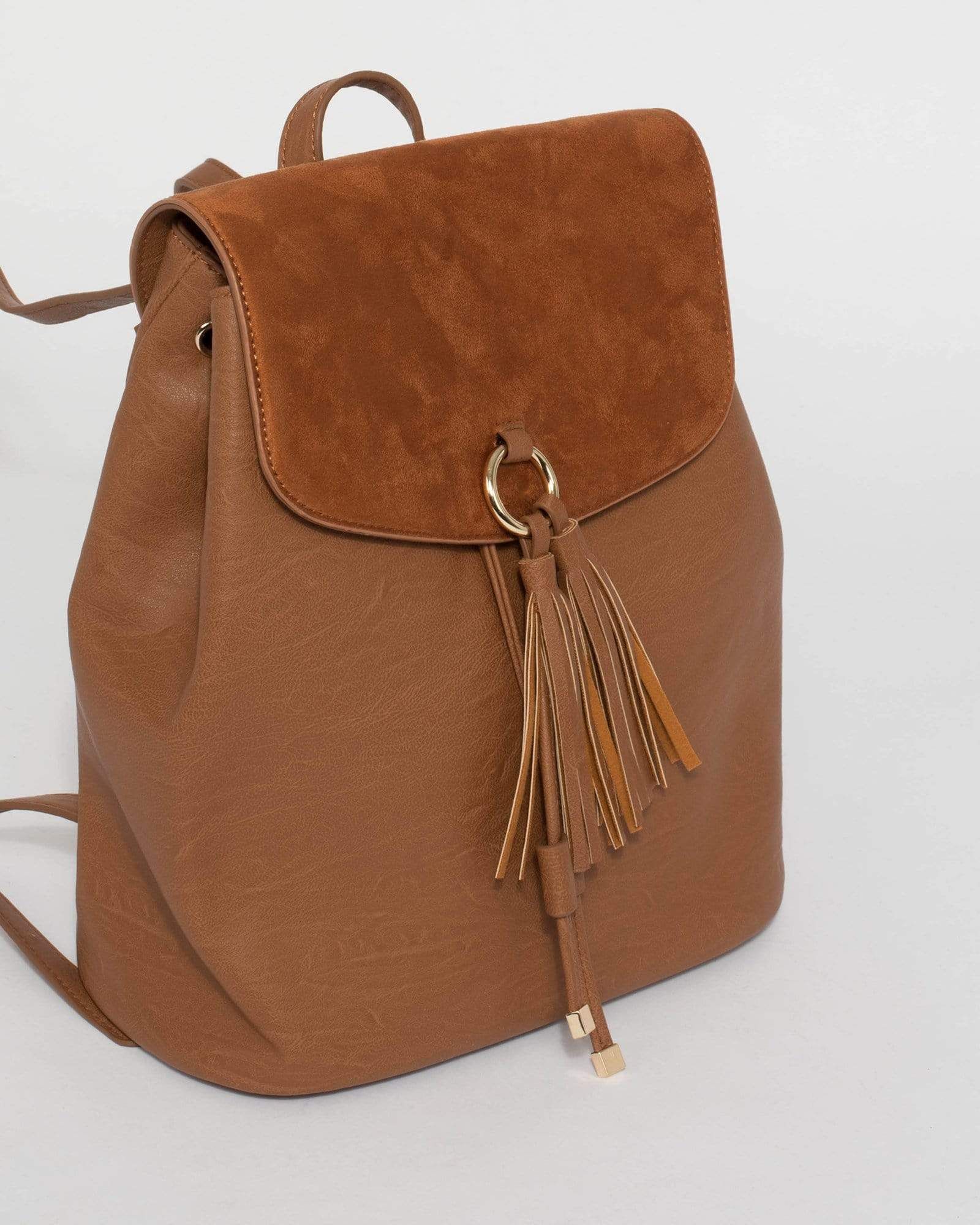 Tan Avalon Backpack sold by Collete Hayman product image thumbnail 3