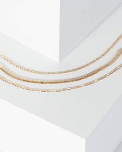 Gold Snake Chain Bracelet Pack sold by Collete Hayman