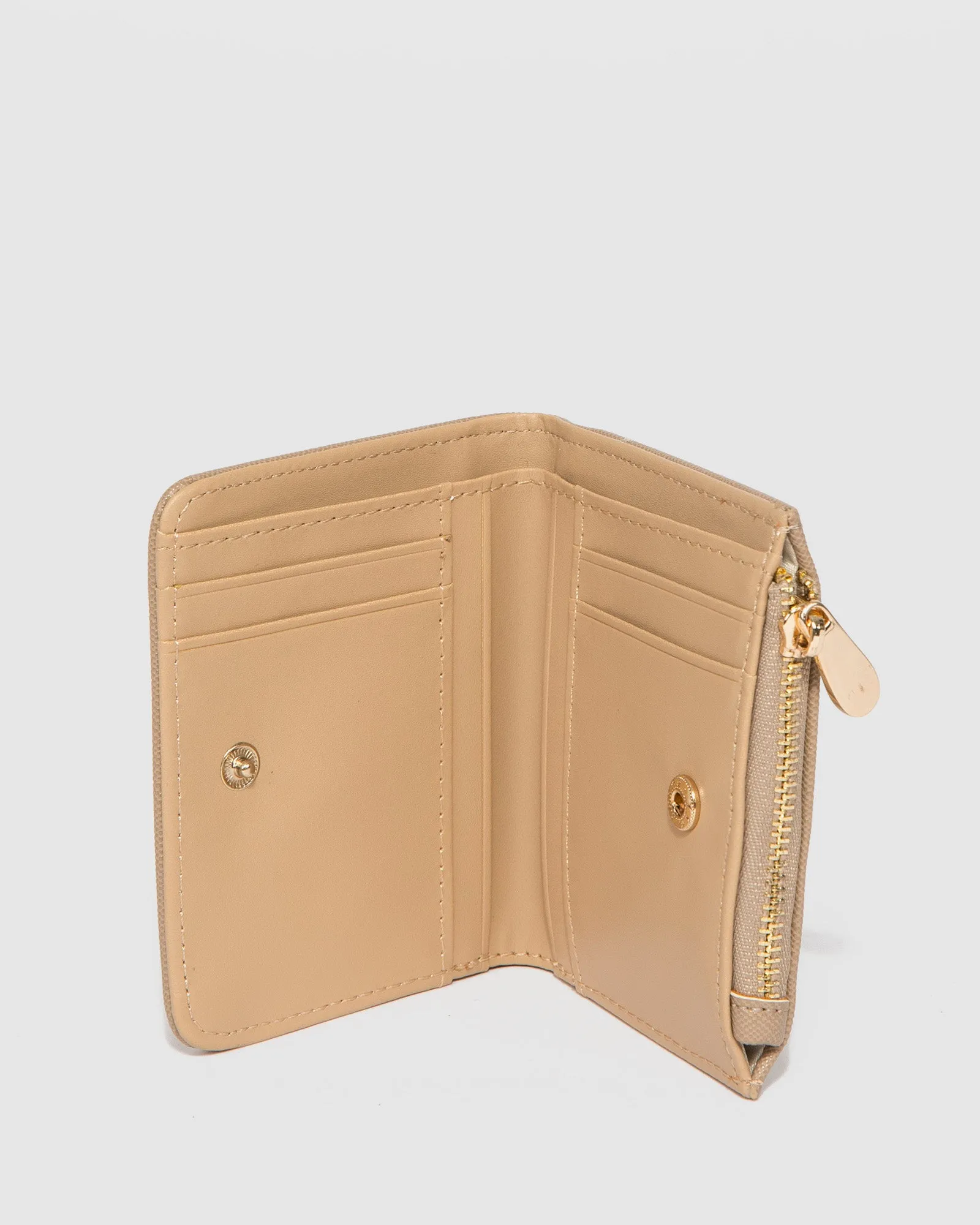 Taupe Han Mini Wallet sold by Collete Hayman product image thumbnail 3