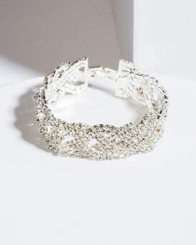 Crystal Braided Bracelet sold by Collete Hayman