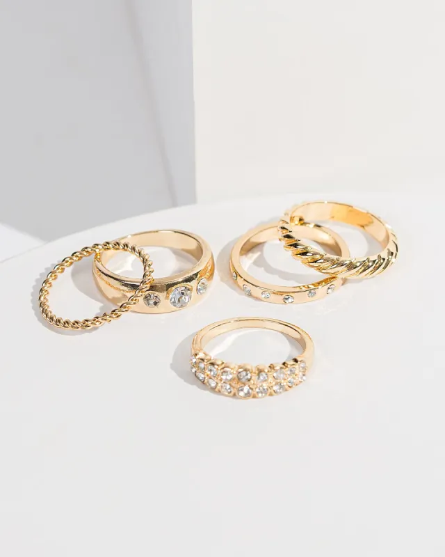 Crystal Crystal Multi Ring Pack sold by Collete Hayman