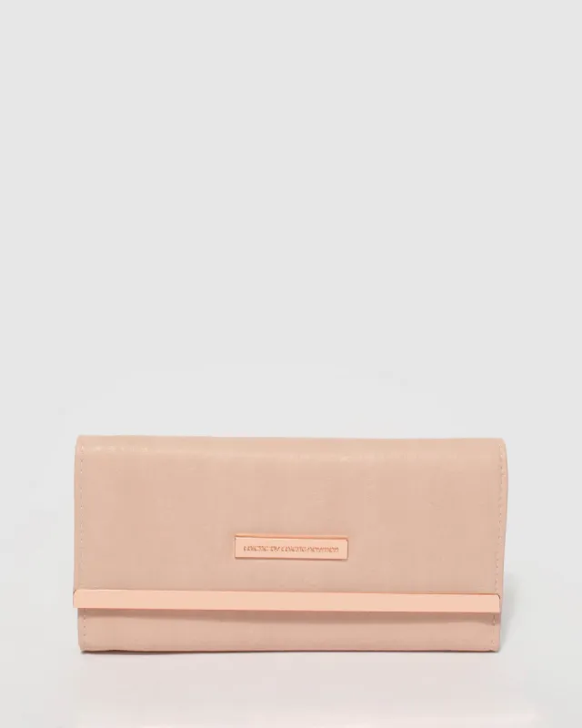 Pink Natalie Plate Wallet sold by Collete Hayman