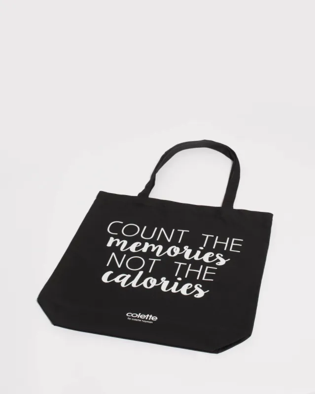 Black Memories Tote Bag sold by Collete Hayman