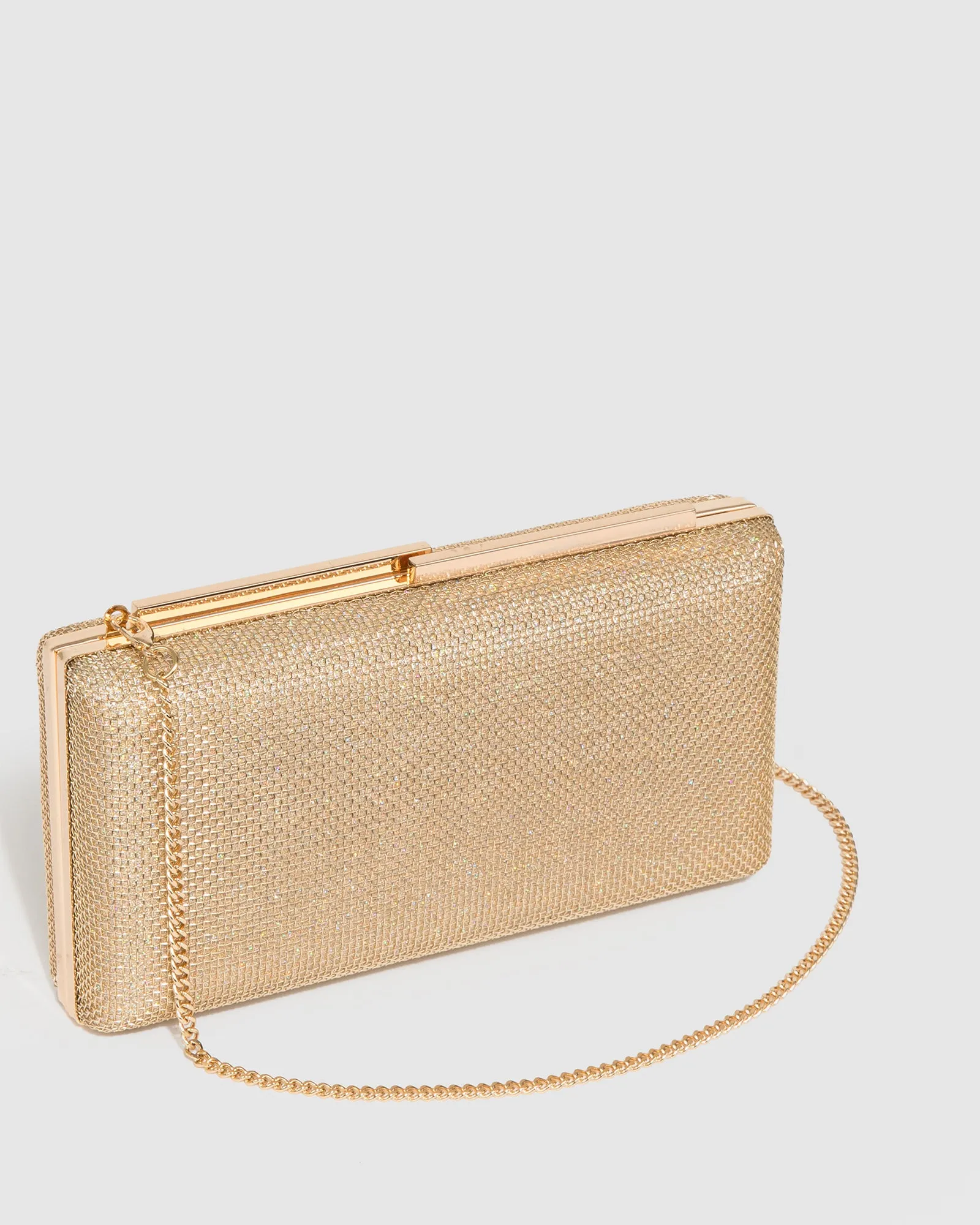 Gold Lulu Clutch Bag sold by Collete Hayman product image thumbnail 3