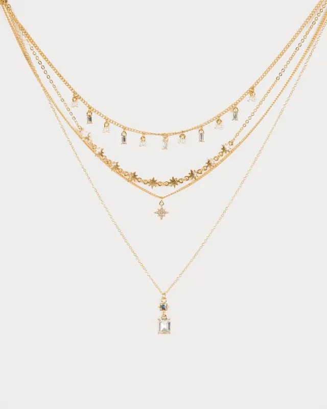 Gold Charm Necklace Stacking Necklace Pack sold by Collete Hayman