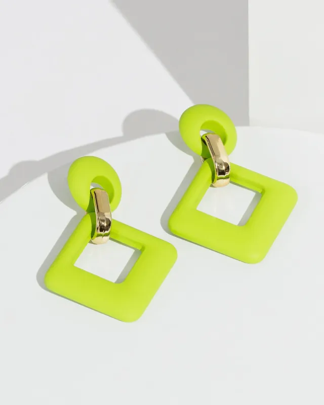 Green Diamond Earrings sold by Collete Hayman