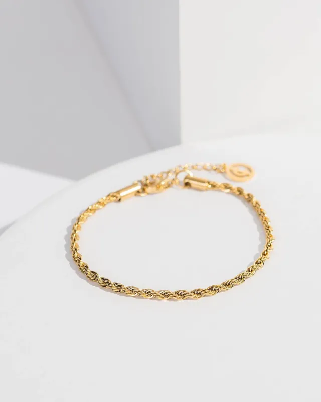 Gold Rope Chain Wristwear sold by Collete Hayman